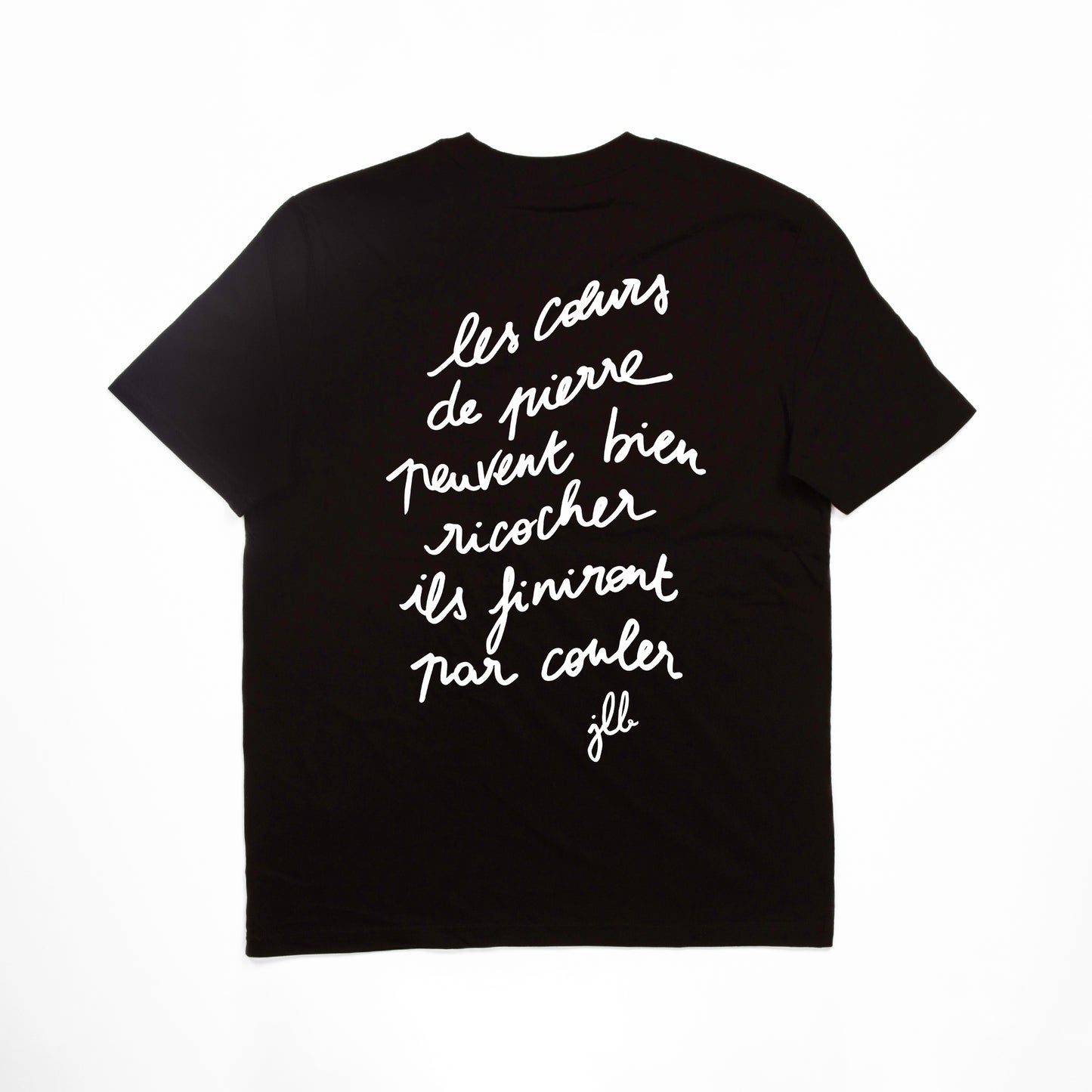 T-shirt "coeurs de pierre"