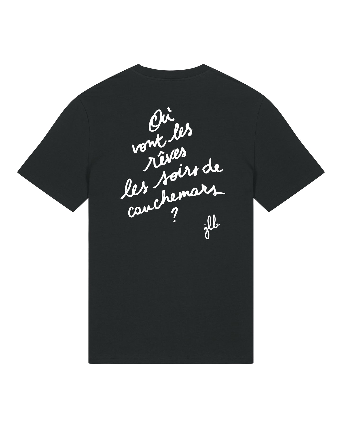 T-shirt "Où vont les rêves les soirs de cauchemars"