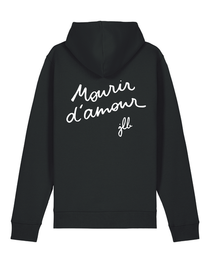 Hoodie "Mourir d'amour"